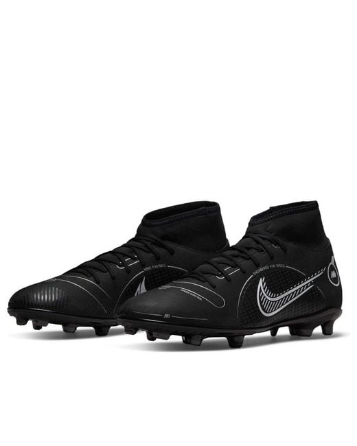 Nike Black Mercurial Superfly 8 Club Mg Medium Ash' for men
