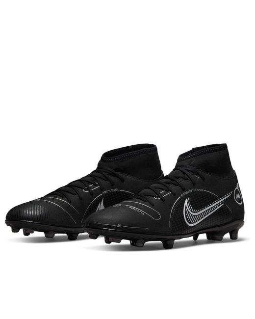 Nike Black Mercurial Superfly 8 Club Mg Medium Ash' for men