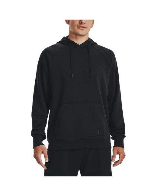 Under Armour Blue Heavyweight Terry Hoodie for men