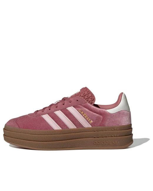 Adidas Purple (Wmns) Originals Gazelle Bold 'Preloved Crimson Velvet'