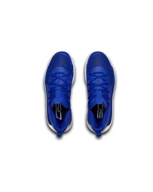Under Armour Blue Curry 7 'Royal' for men