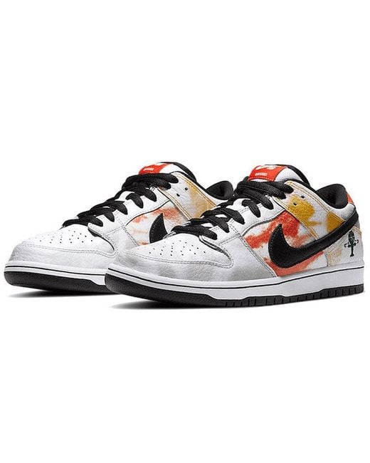 Nike Air Jordan Dunk Sb Low 'tie-dye Raygun - White' for men
