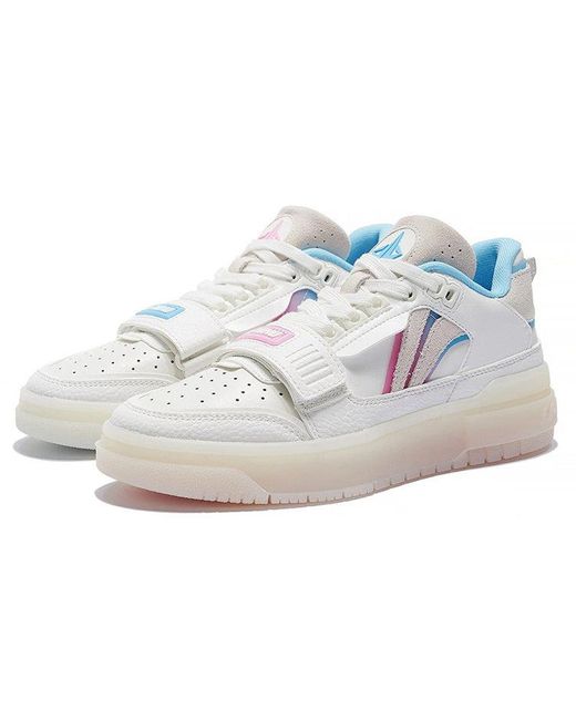 Li-ning White (Wmns) Badfive Rookie Low 'Milk'