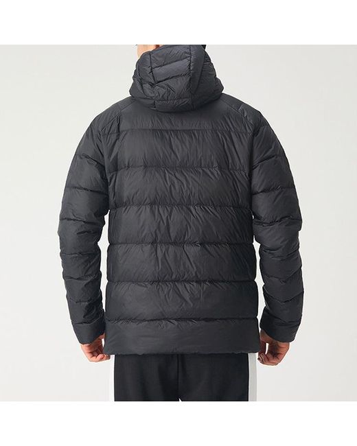 PUMA Black Pwrwarm Packlite Down Jacket for men