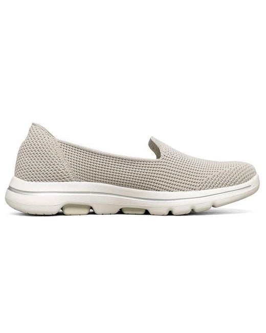 Skechers White (Wmns) Go Walk 5 Loafers