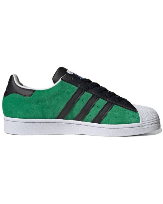 Adidas Green Superstar Core' for men