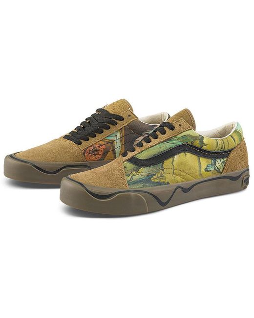 Vans Green Moma X Old Skool 'Salvador Dali's The Persistence Of Memory' for men