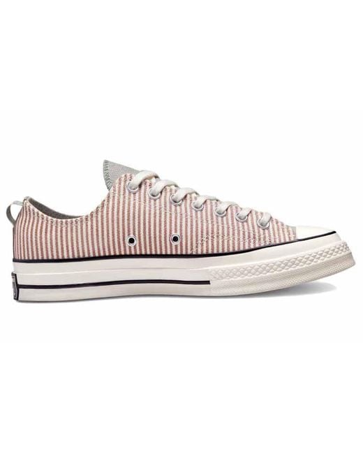 Converse White Chuck 70 Low 'Crafted Stripe' for men
