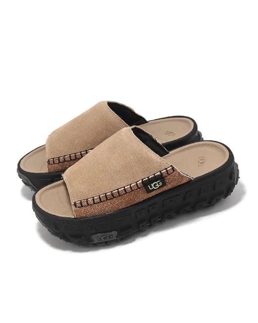 Ugg Brown Venture Daze Slide 'Sand' for men