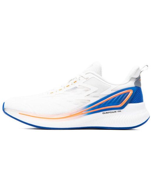361 Degrees Blue Qu!K Lite Lightweight Breathable Running Shoes for men
