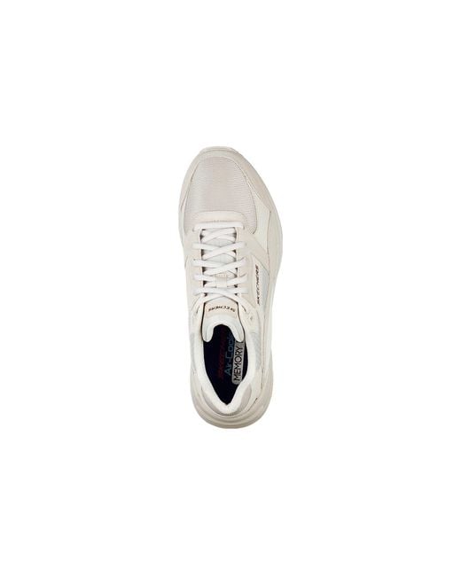 Skechers White Global Jogger Low Top for men