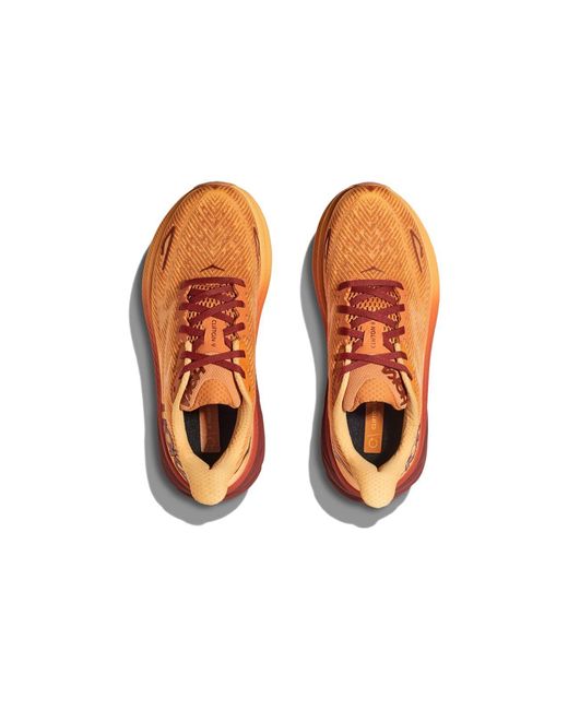 Hoka One One Brown Clifton 'Amber Haze' for men