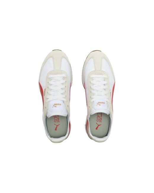 PUMA White R78 Wind Nylon for men