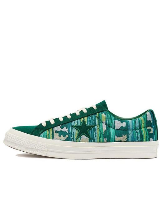 Converse Green One Star Low 'the Great Outdoors - Midnight Clover' for men