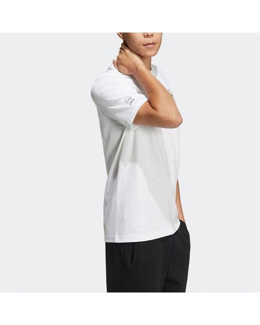 Adidas White Neo Tee for men
