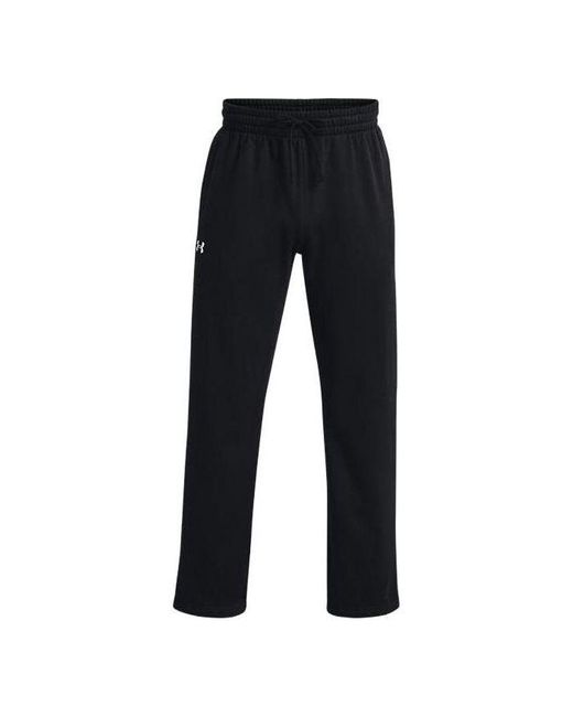 Under Armour Black Rival Fleece Pants for men