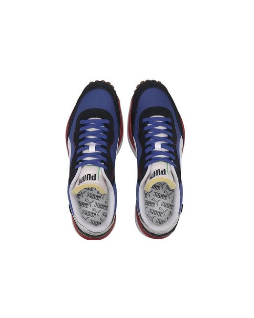 PUMA Style Rider 'play On - Dazzling Blue High Risk Red' for men