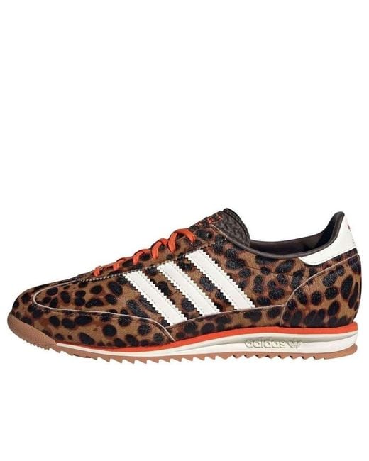 Adidas Brown (Wmns) Sl 72 'Leopard Print'