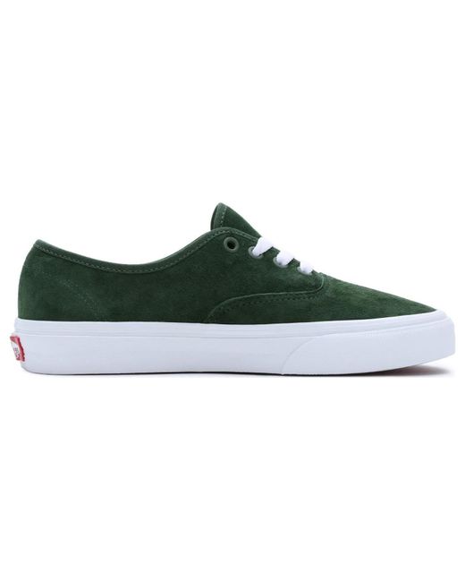 Vans Green Pig Suede Authentic for men