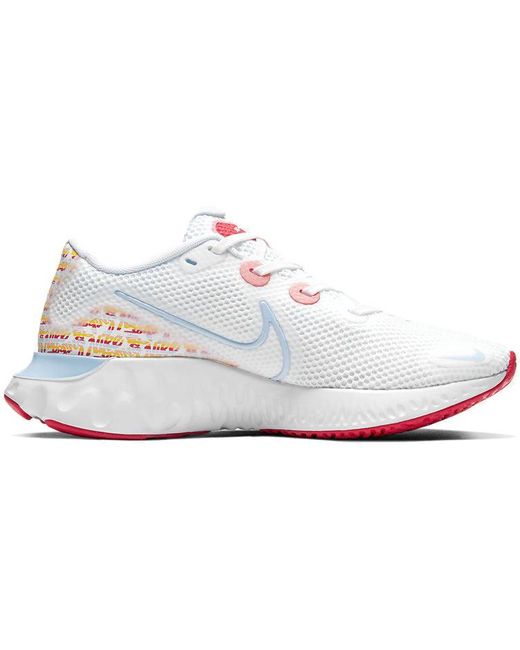 Nike White (Wmns) Renew Run 'Graffiti Print'