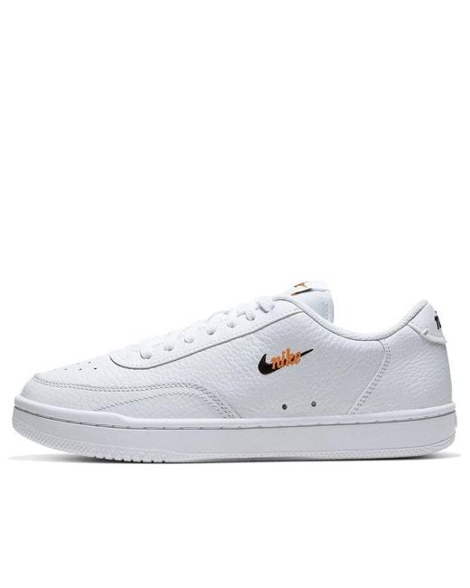 Nike White (Wmns) Court Vintage Premium