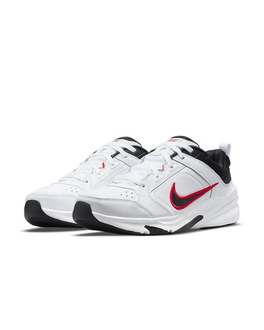 Nike White Defy All Day Training Shoes for men
