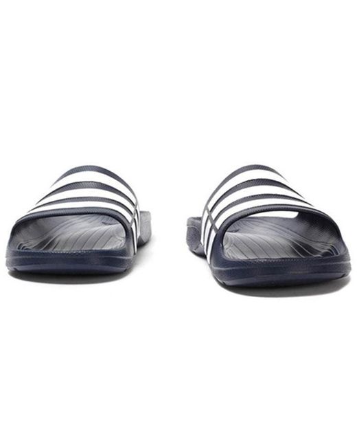 Adidas Blue Duramo Slide Navy for men