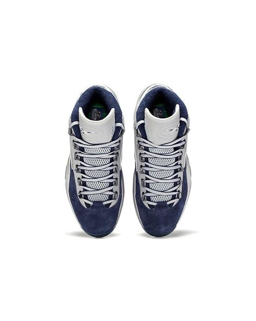 Reebok Blue Question Mid 'Dallas Cowboys' for men
