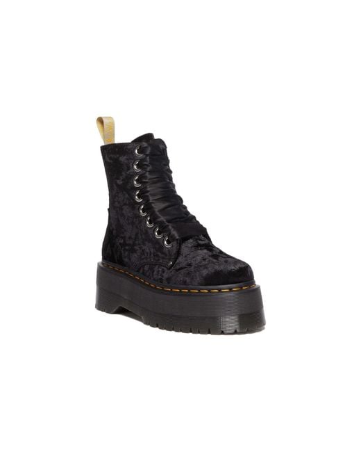 Jadon Boot Doc Martens Jadon Velvet Martens Rare Jadon Boot In