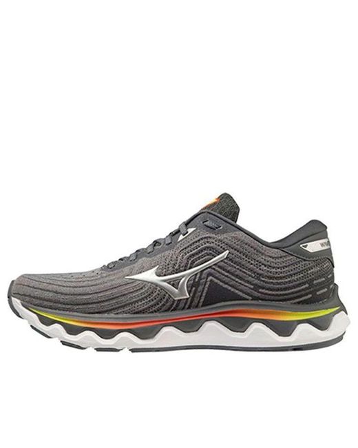 Mizuno Brown Wave Horizon 6 Low Tops Wear-Resistant for men