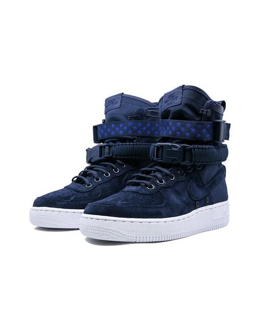 Nike Blue (Wmns) Sf Air Force 1 High 'Midnight'