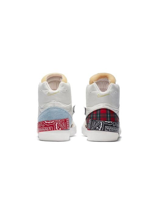 Nike White Drop-Type Mid for men