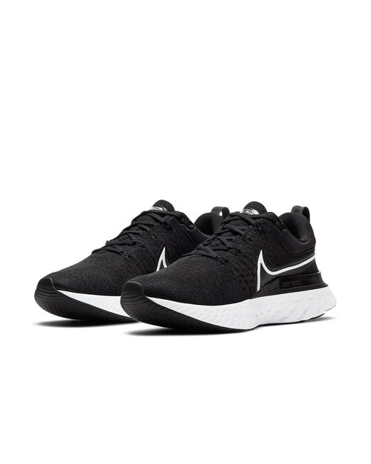 Nike Black React Infinity Run Flyknit 2