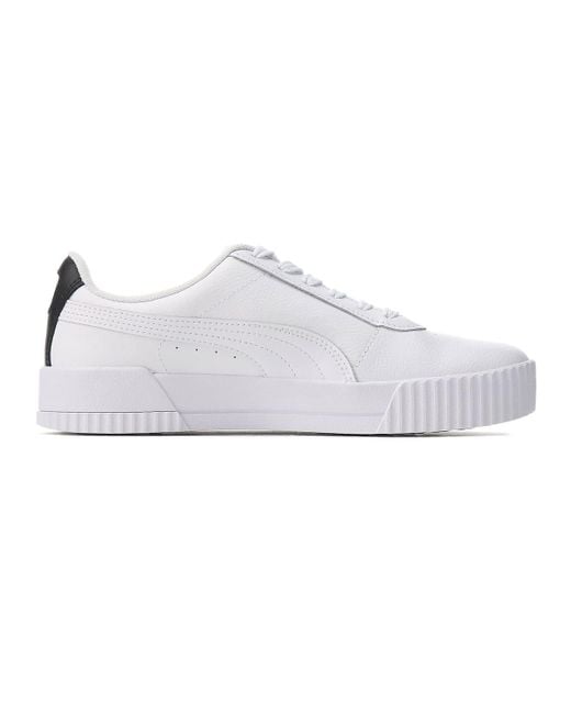PUMA White (Wmns) Carina Leather Rosewater'