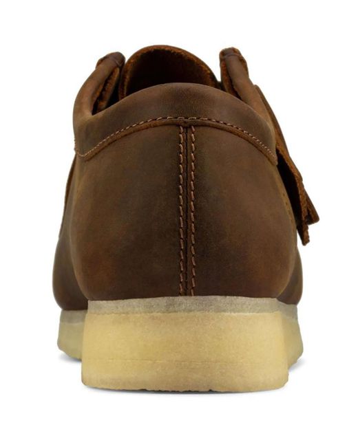 Clarks Brown Wallabee 'Beeswax' for men