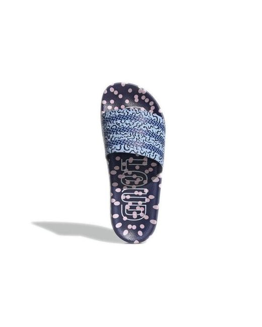 Adidas Blue (Wmns) Adilette Slide 'Out Loud'