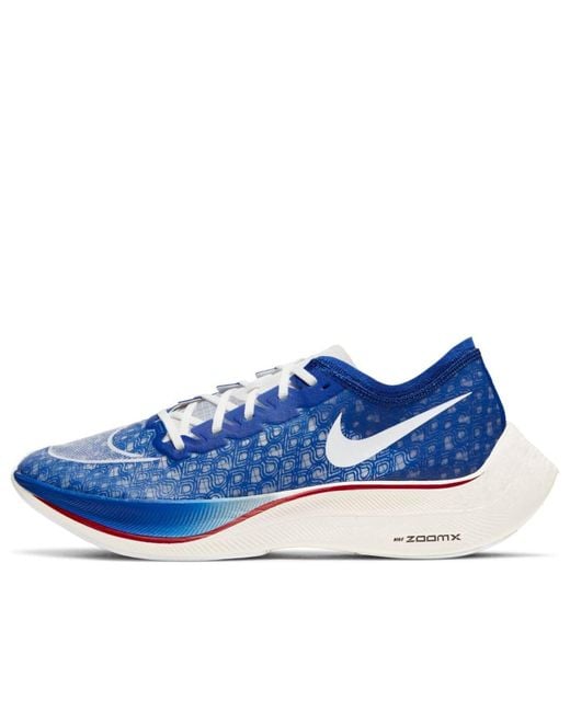 Nike Blue Zoomx Vaporfly Next% Ribbon Sports' for men