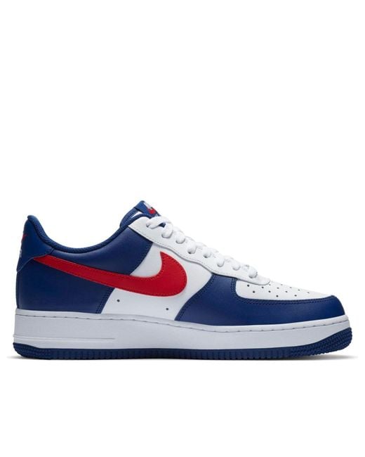 Nike Blue Air Force 1 '07 Shoes for men