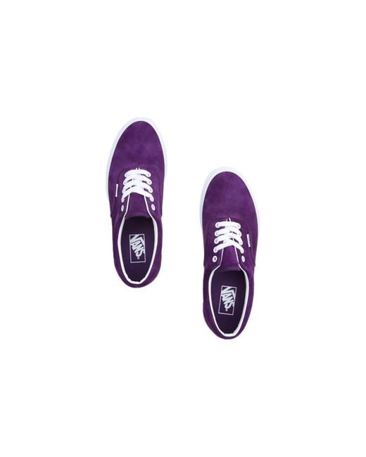Vans Purple Era Buty Pig Suede for men