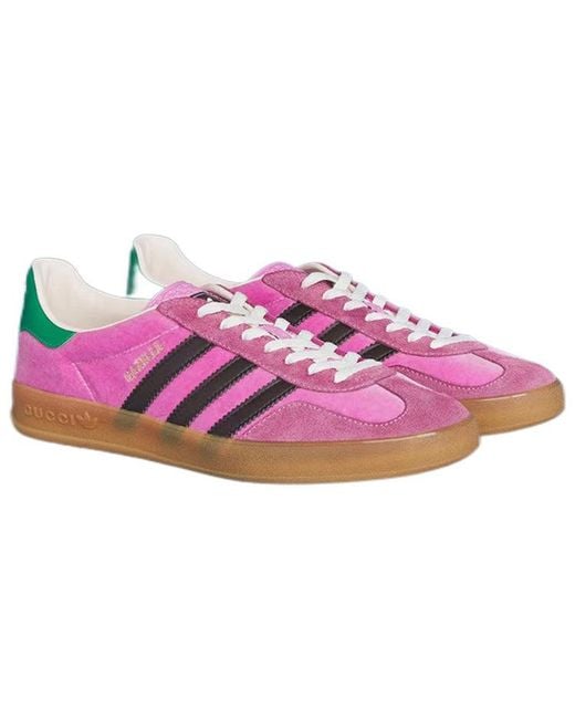 Gucci Pink Adidas X Gazelle for men