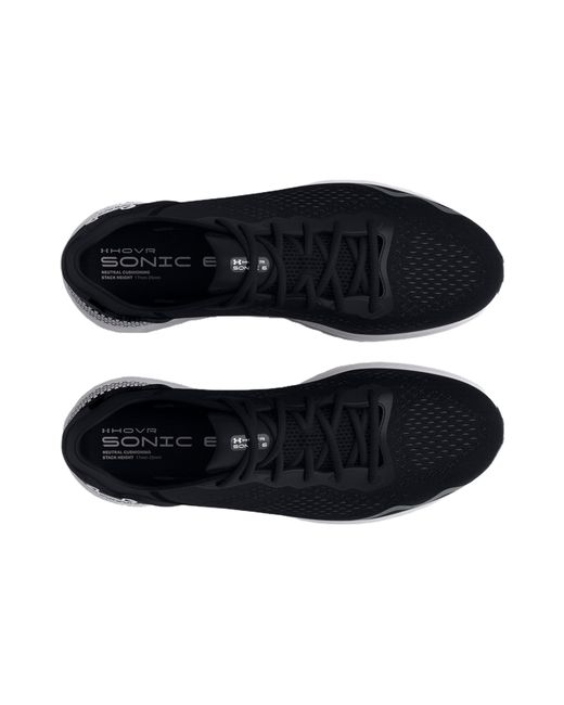 Under Armour Black Hovr Sonic 6 2E Wide for men