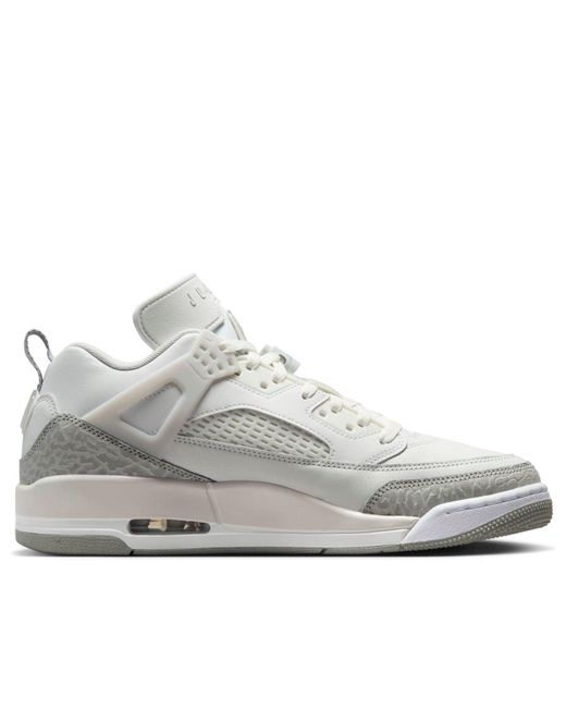 Nike White Spizike Low 'Summit Metallic' for men