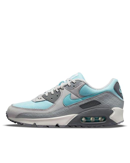 Nike Blue Air Max 90 'Snowflake' for men