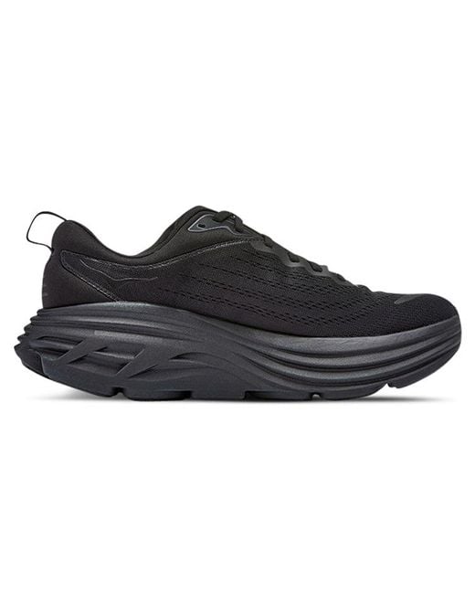 Hoka One One Black Bondi 8 for men