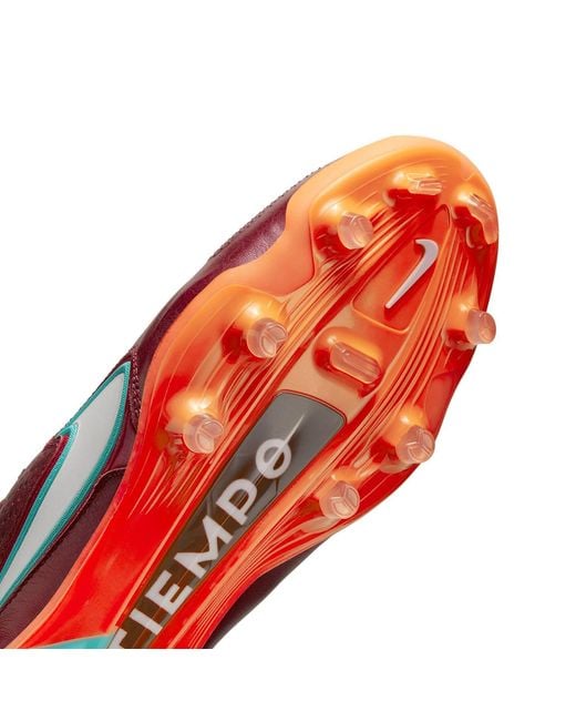 Nike Red Tiempo Legend 9 Elite Fg 'Team Mystic Hibiscus' for men
