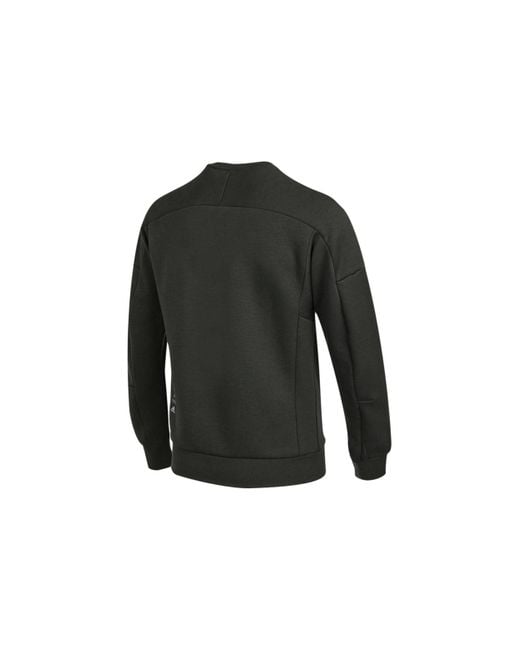 Adidas Green Crew Swert Logo Sports Pullover for men