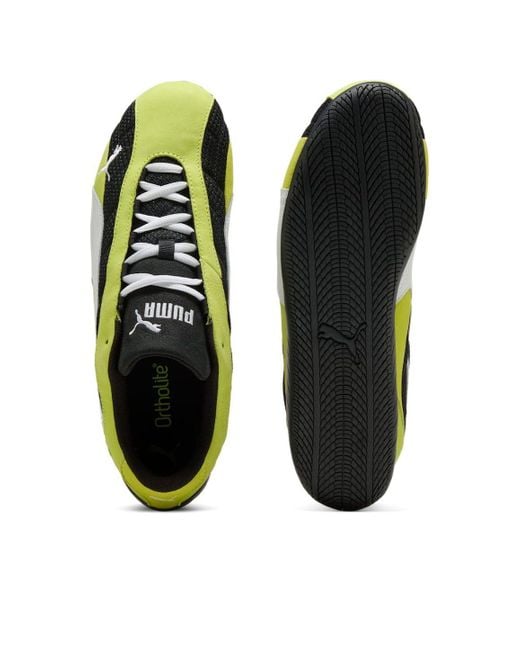 PUMA Yellow Speedcat Plus 'Lime Smash' for men