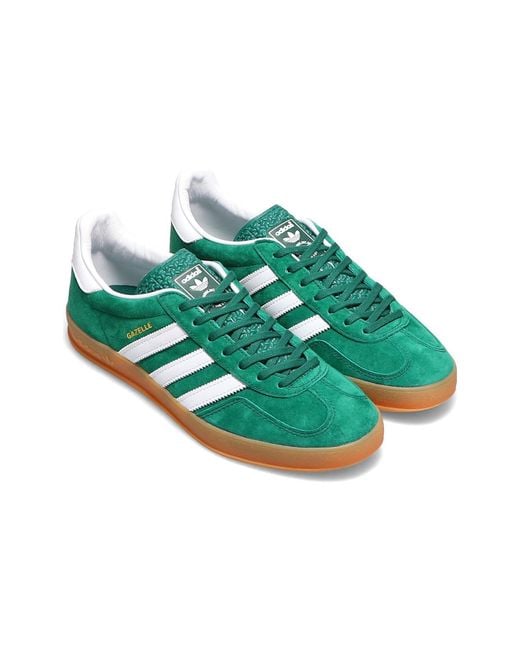 Adidas Green Gazelle Indoor Shoes 'Collegiate' for men