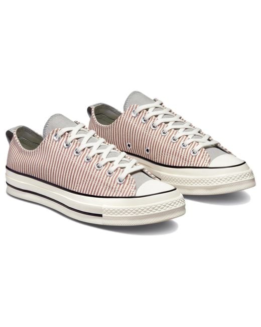 Converse White Chuck 70 Low 'Crafted Stripe' for men