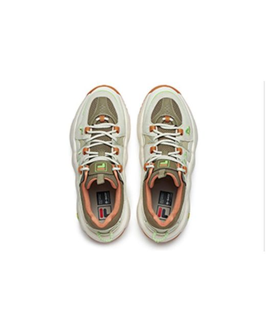 Fila Green Barricade Low Sneakers for men